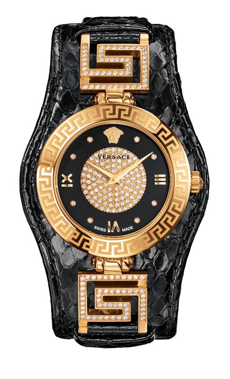 versace time|Versace watches with diamond.